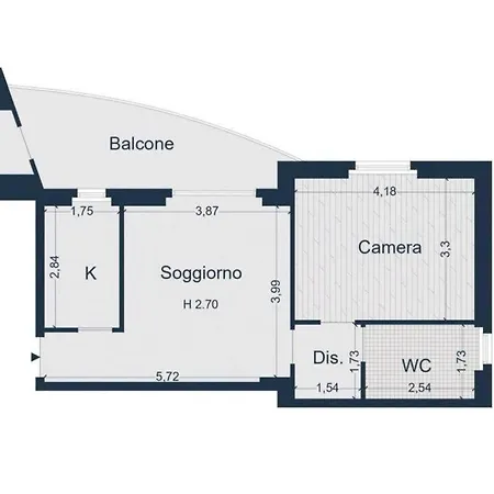 Flo House, Universita Bicocca דירה *